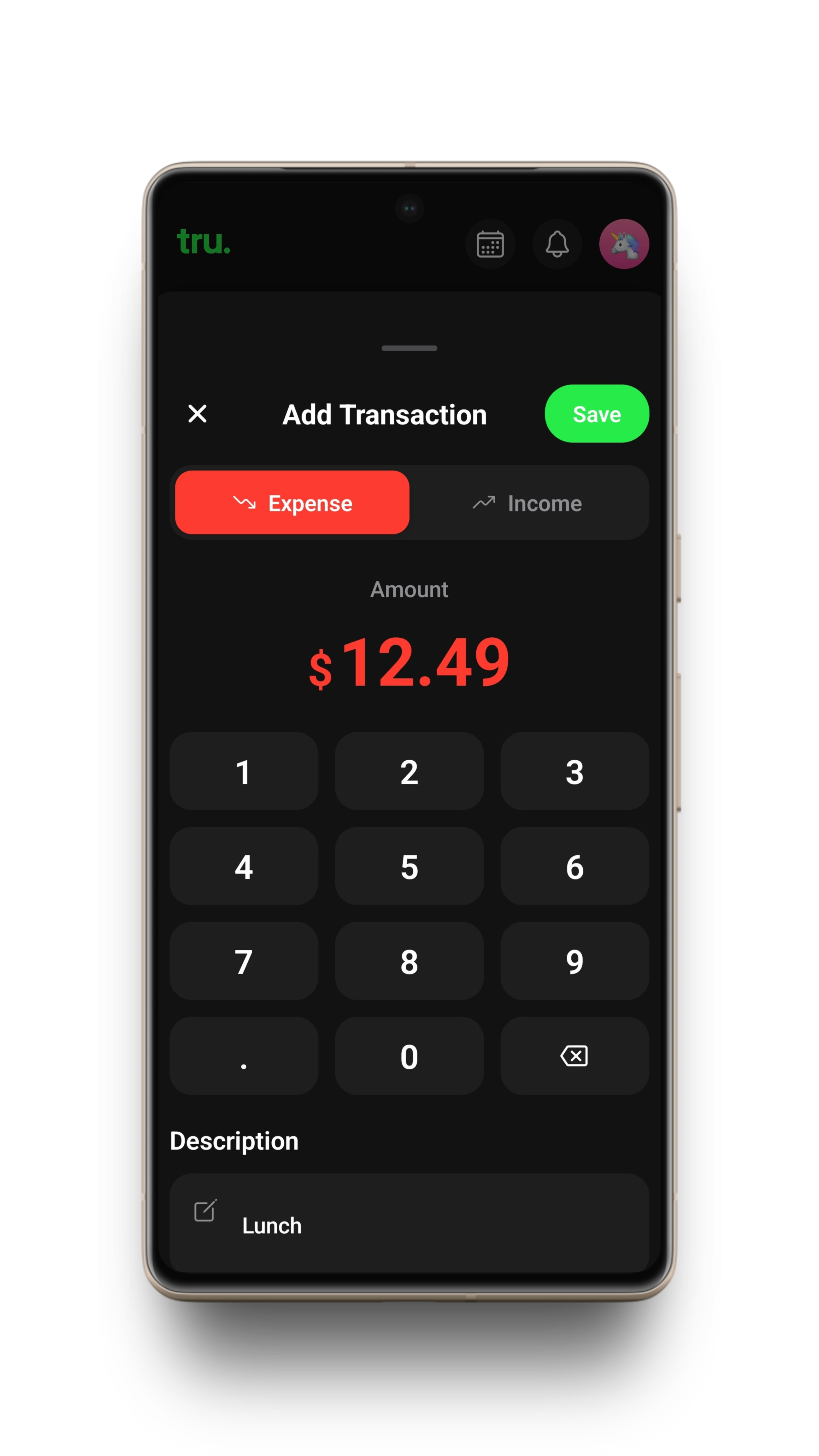 Add Transaction