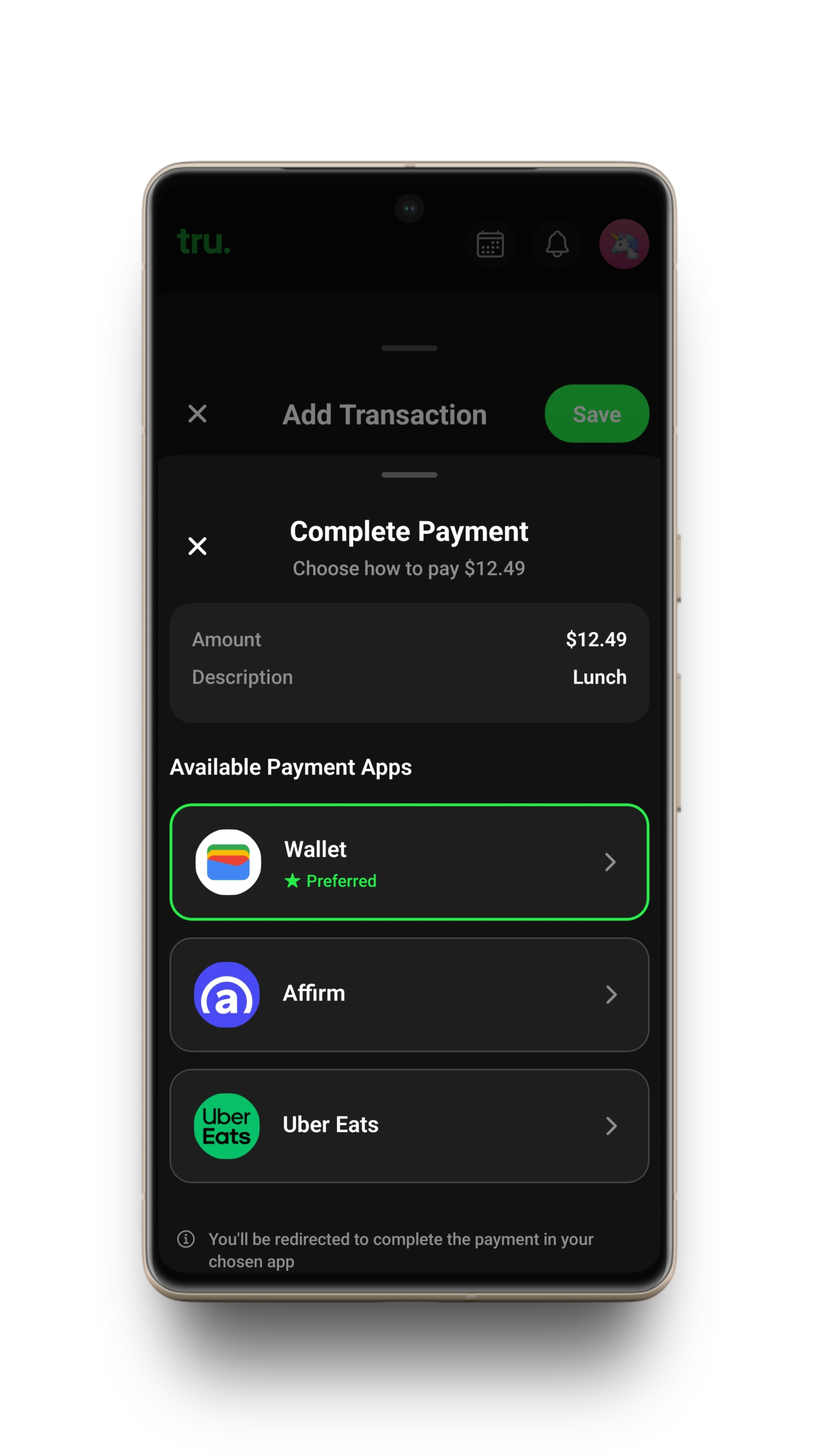 Payment Options